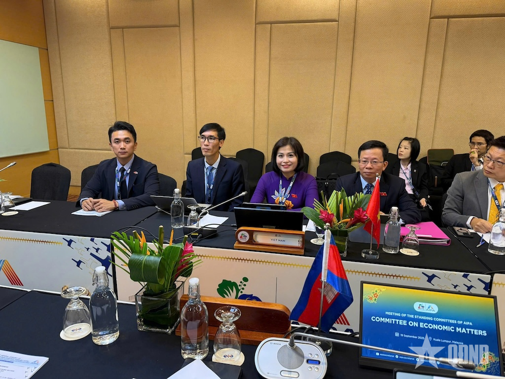 Đoàn Việt Nam đóng góp nhiều sáng kiến tại Đại hội đồng AIPA-46